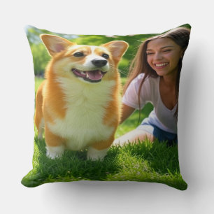 Add Pet Photo Personalise Customise Cushion