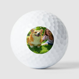 Add Pet Photo Personalise Customise Golf Balls
