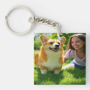 Add Pet Photo Personalise Customise Key Ring