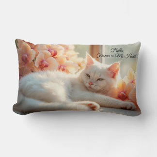 Add Pets Name & Picture Forever in My Heart Pillow