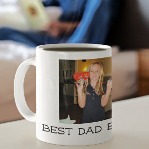 Add Photo Best Dad Ever Father's Day Coffee Mug