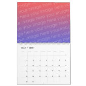 Add Photo Create Make Your Own Calendar for 20xx (Mar 2025)