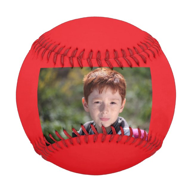 ADD PHOTO CUSTOM BASEBALL GIFT (Front)