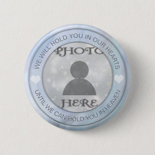 Add Photo Custom Memorial 6 Cm Round Badge