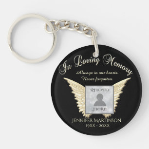 Add Photo Custom Memorial Acrylic Keychain