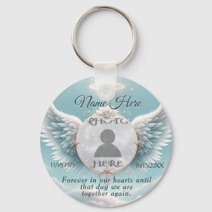 Add Photo Custom Memorial Key Ring