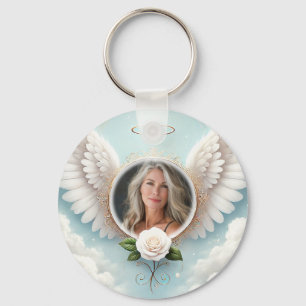 Add Photo Custom Memorial Key Ring