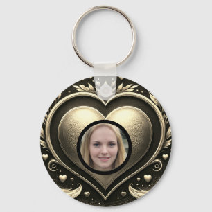 Add Photo Custom Memorial Key Ring
