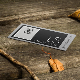 Add Photo / image / picture professional Business Card