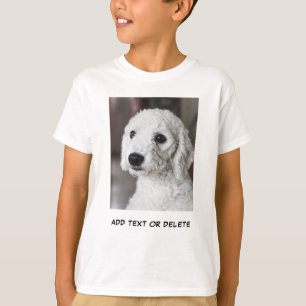 Add Photo Images and Text Kids T-Shirt