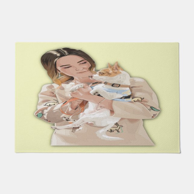 Add Photo Personalise Doormat (Front)