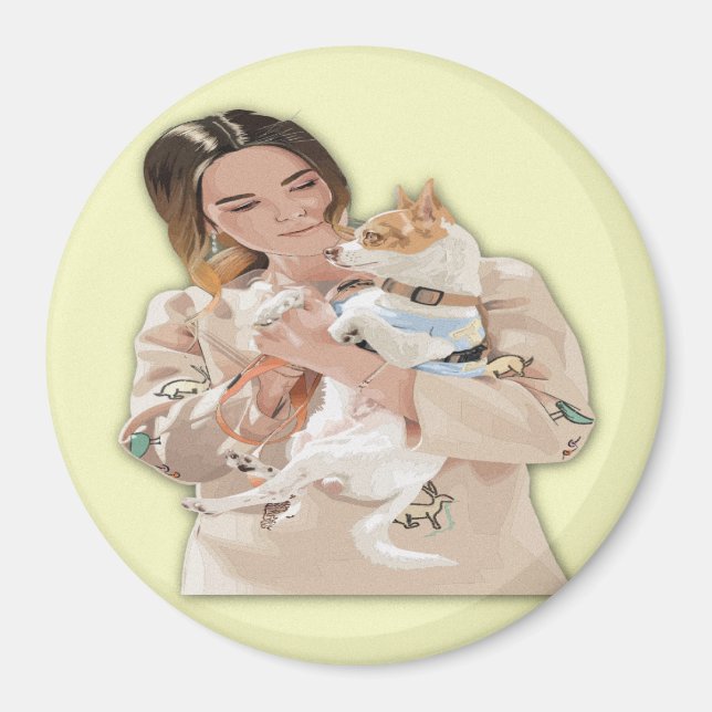 Add Photo Personalise Magnet (Front)