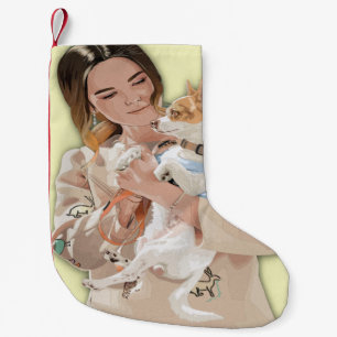 Add Photo Personalise Small Christmas Stocking