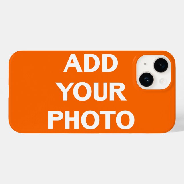 Add Photo Personalised Customised Case-Mate iPhone Case (Back (Horizontal))
