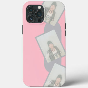 Add Photo Pink iPhone / iPad case