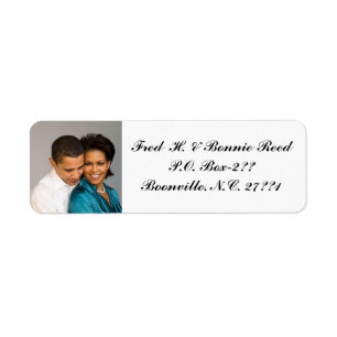 ADD PHOTO-RETURN ADDRESS LABEL RETURN ADDRESS LABEL