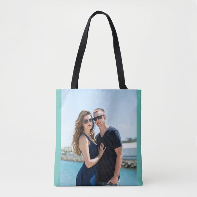 ADD PHOTO TO TOTE, PERSONALIZE TOTE BAG (Front)