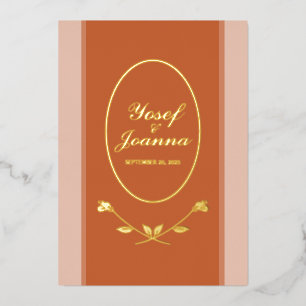 Add Photo Wedding Announcement Card