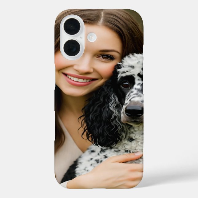 Add Poddle Photo Personalise Customise Case-Mate iPhone Case (Back)