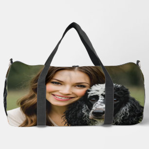 Add Poddle Photo Personalise Customise Duffle Bag