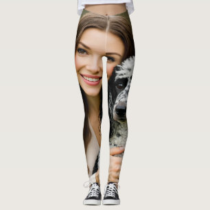 Add Poddle Photo Personalise Customise Leggings