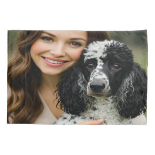 Add Poddle Photo Personalise Customise Pillowcase