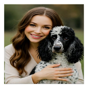 Add Poddle Photo Personalise Customise Poster