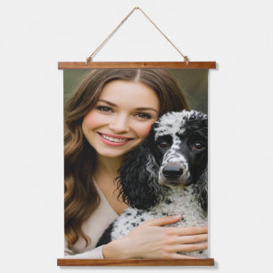 Add Poddle Photo Personalize Customize Hanging Tapestry
