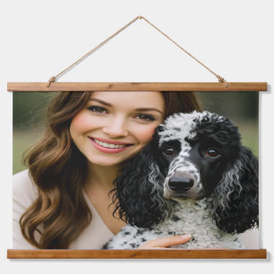 Add Poddle Photo Personalize Customize Hanging Tapestry