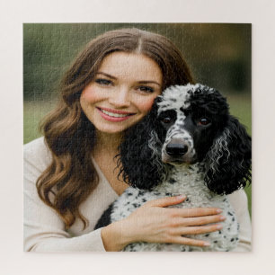Add Poddle Photo Personalize Customize Jigsaw Puzzle