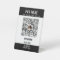 Add QR Code Venmo Pay Here Pedestal Sign