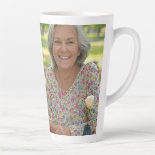 Add Retired Photo Customise Latte Mug