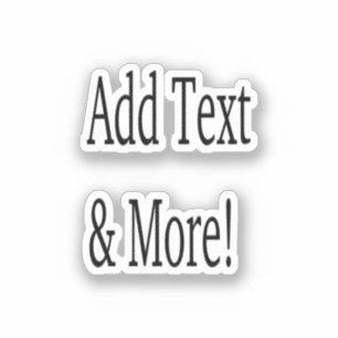 Add Text & More! Customise Your Own Personalised