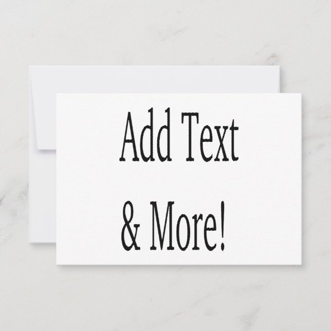 Add Text & More! Customise Your Own Personalised (Front)