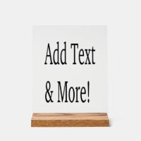 Add Text & More! Customise Your Own Personalised