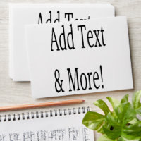 Add Text & More! Customise Your Own Personalised