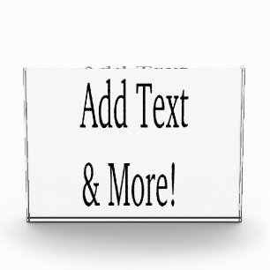 Add Text & More! Customise Your Own Personalised Photo Block