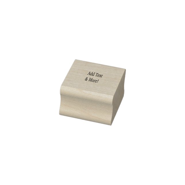 Add Text & More! Customise Your Own Personalised Rubber Stamp (Stamp)