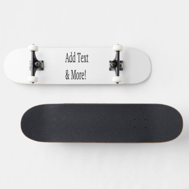 Add Text & More! Customise Your Own Personalised Skateboard (Horz)