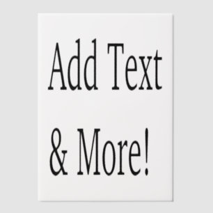 Add Text & More! Customise Your Own Personalised Vellum Invitations