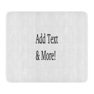 Add Text & More! Customize Your Own Personalized Cutting Board