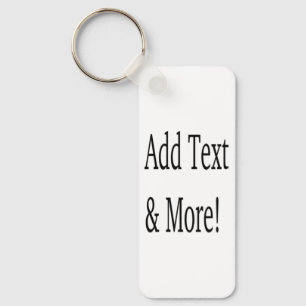 Add Text & More! Customize Your Own Personalized Key Ring