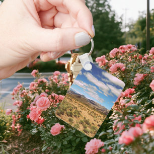 Add Two of Your Own Photos Key Ring