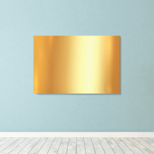 Add Upload Your Photo on Elegant Gold Background Canvas Print
