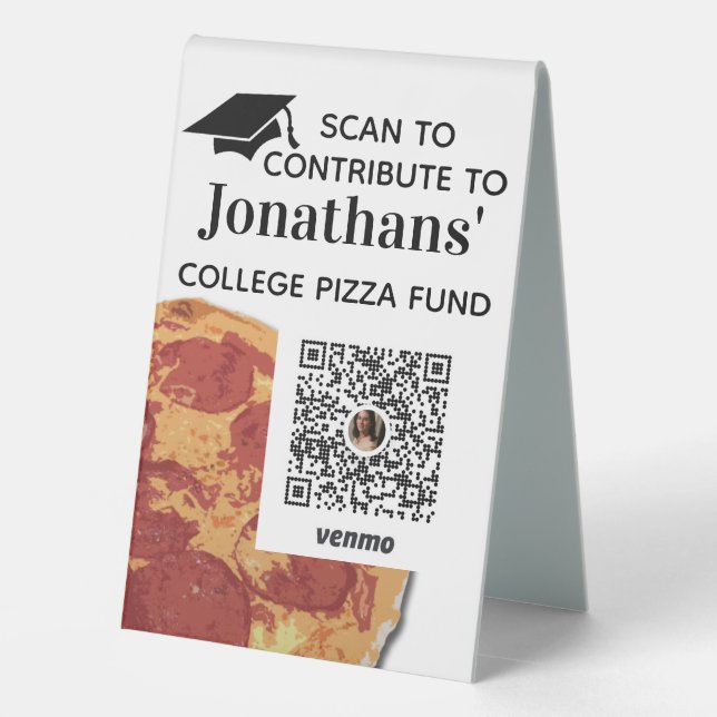 Add Venmo QR Code Graduation Party  (Back)