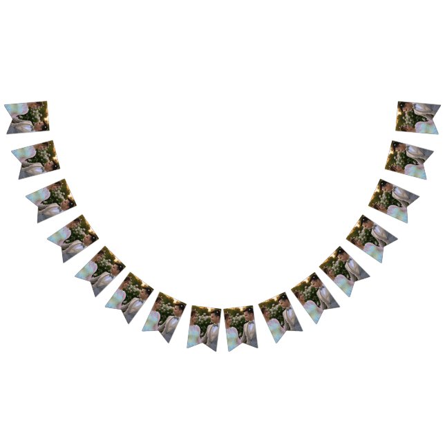 Add Wedding Photo Customise Bunting (All)