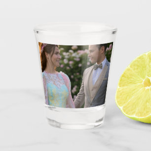 Add Wedding Photo Customise Shot Glass