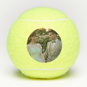 Add Wedding Photo Customise Tennis Balls