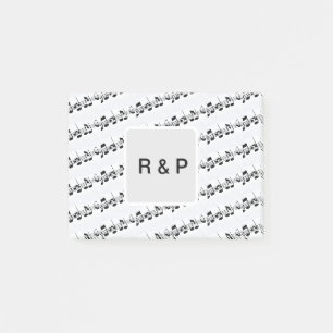 Add you name couple musical notes beats pattern bl