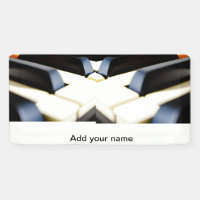 Add you name text brown black piano keys